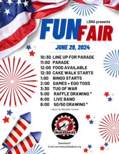 Read more about the article 2024 FUN FAIR SCHEDULE